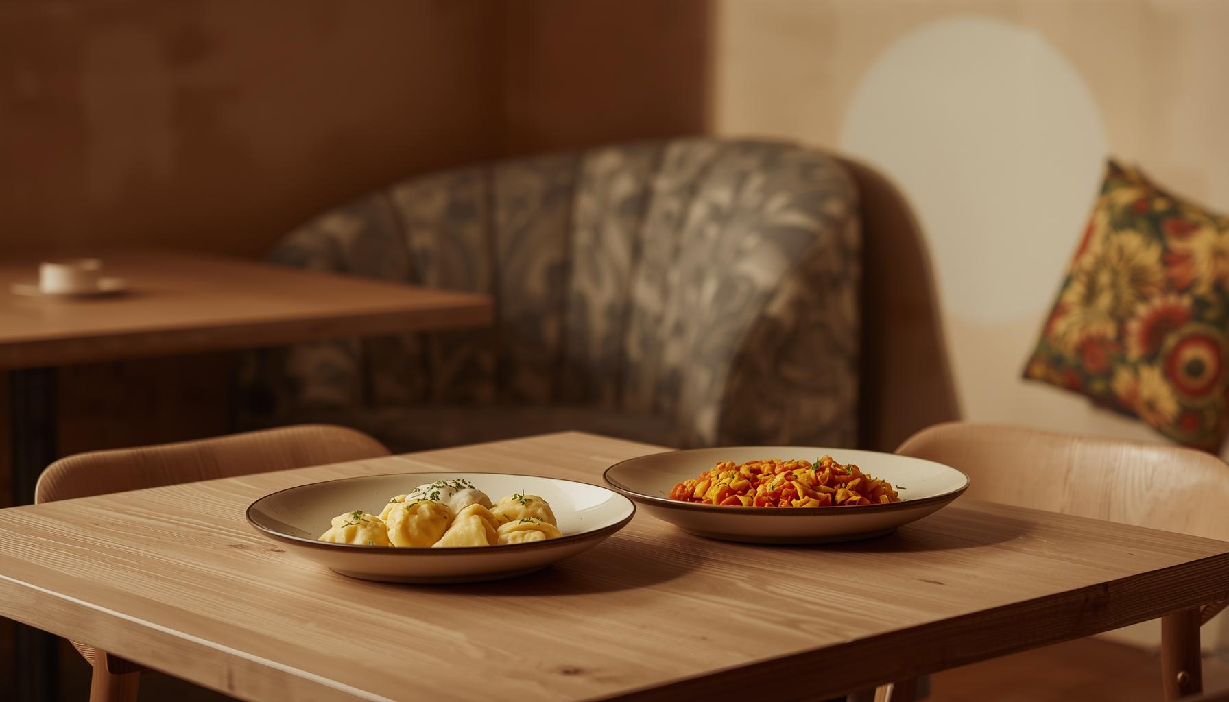 Kuchnia tradycyjna i kuchnia międzynarodowa